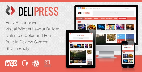 DeliPress – Magazine and Review WordPress Theme